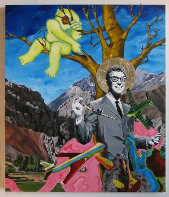 48" X 36" Acrylic on Canvas 2010